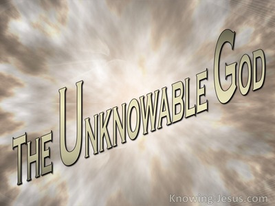 The Unknowable God (devotional)07-10 (beige)